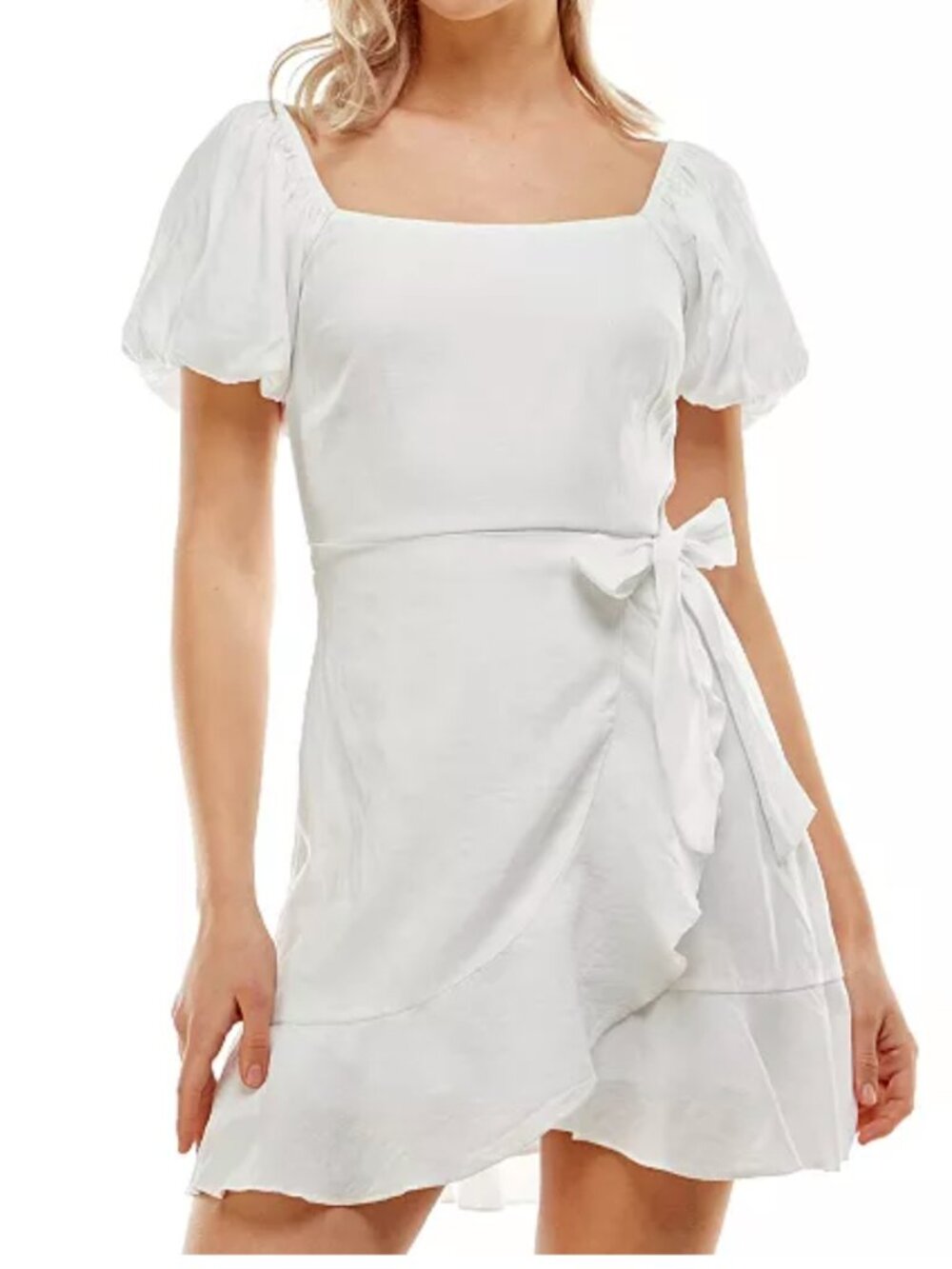 Trixie white mini dress
